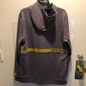 L - Under Armour Notre Dame Hoodie